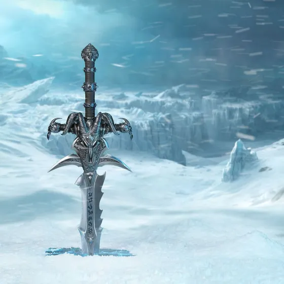 Frostmourne Sword Replica Scale 1/1 Blizzard World of Warcraft