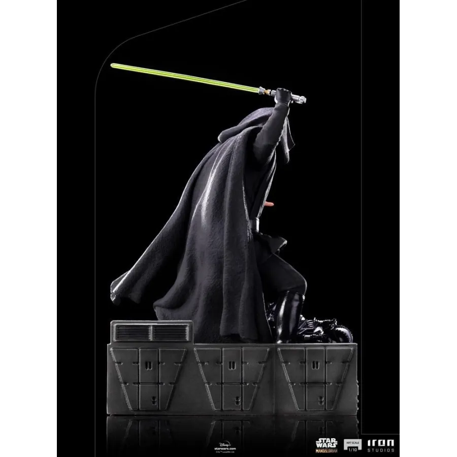 Figurka Luke Skywalker Combat Version 24 cm Star Wars The Mandalorian BDS Art Scale Statue 1/10