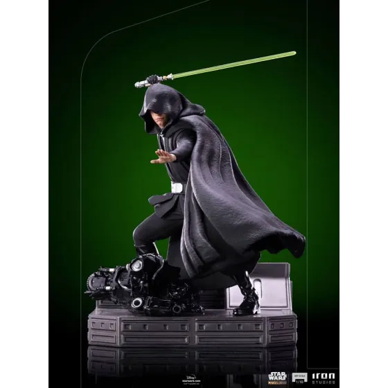 Figurka Luke Skywalker Combat Version 24 cm Star Wars The Mandalorian BDS Art Scale Statue 1/10