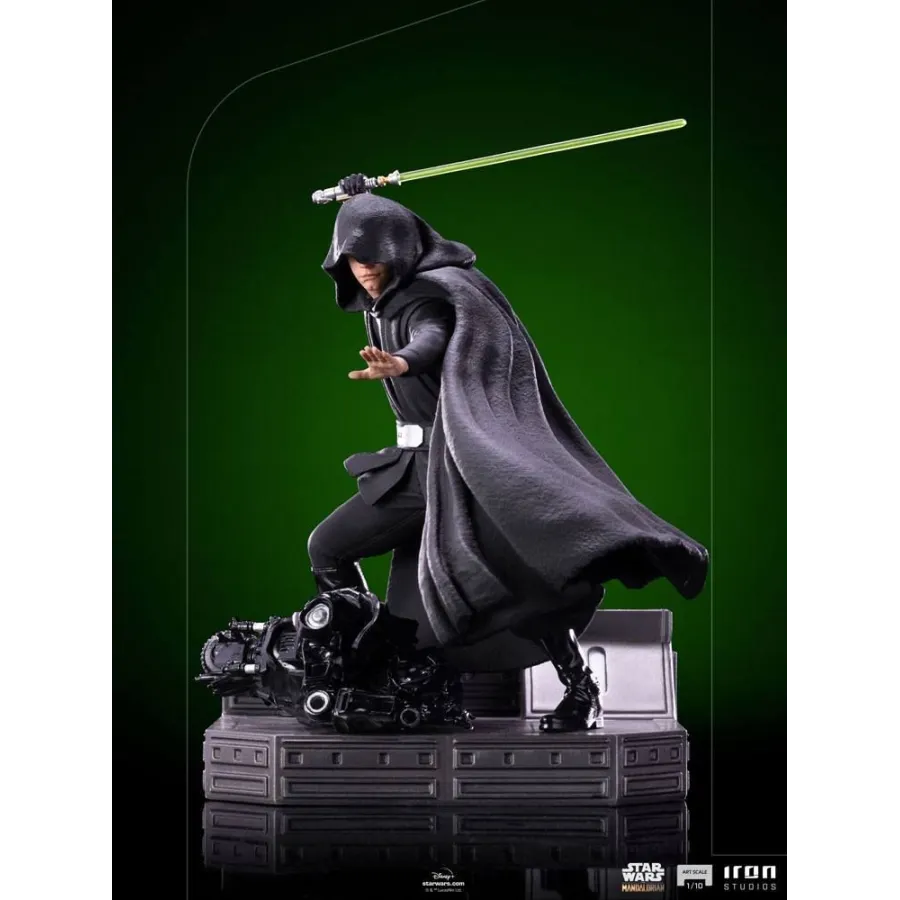 Figurka Luke Skywalker Combat Version 24 cm Star Wars The Mandalorian BDS Art Scale Statue 1/10
