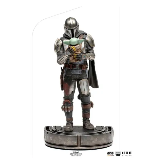 Figurka The Mandalorian and Grogu 23 cm Star Wars Art Scale 1/10