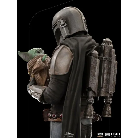 Figurka The Mandalorian and Grogu 23 cm Star Wars Art Scale 1/10