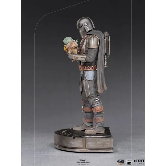 Figurka The Mandalorian and Grogu 23 cm Star Wars Art Scale 1/10