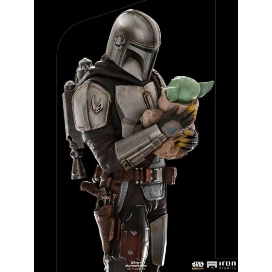 Figurka The Mandalorian and Grogu 23 cm Star Wars Art Scale 1/10