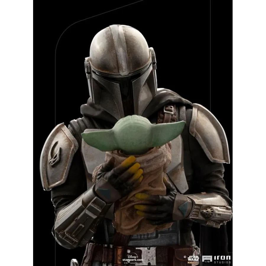 Figurka The Mandalorian and Grogu 23 cm Star Wars Art Scale 1/10