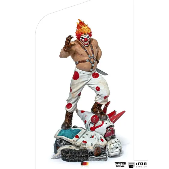 Figurka Sweet Tooth 27 cm Twisted Metal Art Scale 1/10