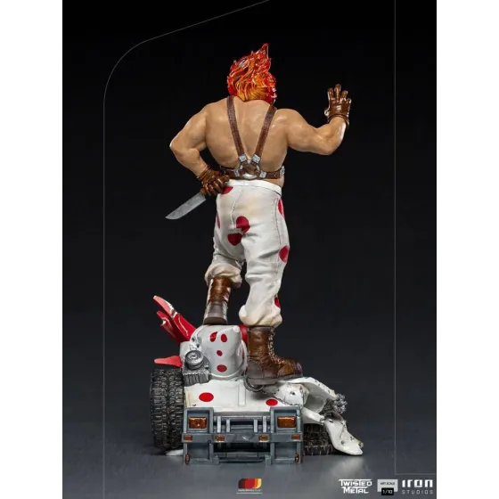 Figurka Sweet Tooth 27 cm Twisted Metal Art Scale 1/10